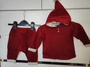 komplet unisex chłopak dziewczynka H&m 68 cm