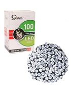 LAMPKI CHOINKOWE 100 SZT W RINGU OŚWIETLENIE CHOINKOWE WEWNĘTRZNE