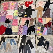 68 szt ubrań dla dziewczynki 128/134