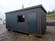 Kontener biurowy / Mobilny Domek / Kontener z łazienką 6x3m / K088.