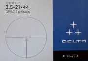 Luneta Delta Stryker HD 3.5-21x44 DLR-1 MRAD