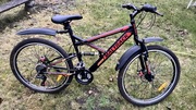 Rower MTB 26 MalTrack czarno-czerwony