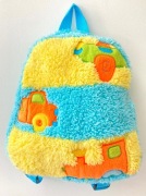 PLECAK FUTRZASTY IDEALNY DLA MALUCHA AUTA