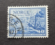 55a1 # Norwegia 1947 Parowiec