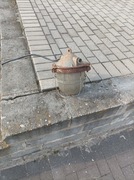 Lampa z fabrki PRL loft oryginał 