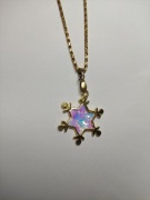 Wisiorek z żywicy epoksydowej 