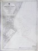 Oryginalna mapa morska Admiralicji Brytyjskiej– Approaches to Durban nr 577