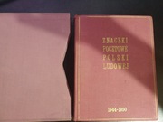 Znaczki Polska rocznik 1944-1950 kasowane/czyste, w klaserze I, stan dst