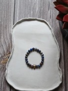 Bransoletka z jaspisu jeansowego – spokój, równowaga i stabilna energia