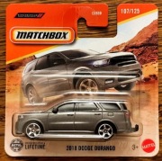 MATCHBOX 2025 MODEL AUTKO 2018 DODGE DURANGO 107/125 2025 NOWY JLH54 