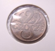 Polska 2 gr 1939 PIĘKNA! HOLDER