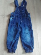 Spodnie ogrodniczki r.86