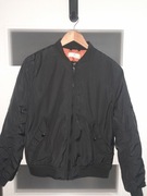 kurtka flek bomberka  chłopięca h &m ciepła 158 cm