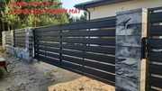 Panel Sztachety Metalowe Ogrodzeniowe 17.5 cm szer