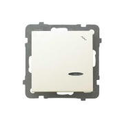 Wyłącznik schodowy Ospel AS ŁP-3GS/m/27 ecru