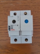 Rozłącznik izolacyjny R912-063000 R 321 R321 1P+N z bezpiecznikiem 63A Fael