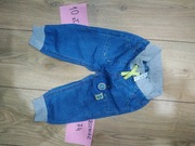 Jeansy chlopiece rozmiar 74