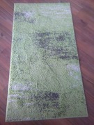 Chodnik / dywanik / 80x150 / zielony z białym