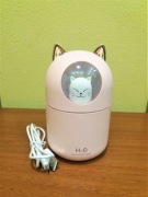 NAWILŻACZ POWIETRZA DYFUZOR ZAPACHOWY AROMATERAPIA KOT KOTEK DLA DZIECKA