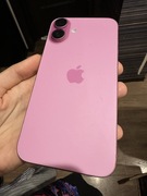 Różowy iPhone 16 plus 256 GB bateria 100% stan idealny