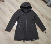 ILSE JACOBSEN RAINCOAT softshell damska kurtka parka czarna NOWA metki_ 44