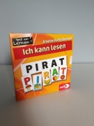 Układanka liter karty gra