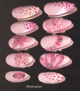 Tipsy migdałki summer 3d press on nails