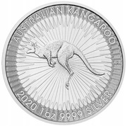 Australijski Kangur – 1 uncja srebra 9999 – Perth Mint (2020)