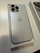 IPhone 15 Pro Max 256 GB, White Titanium, stan idealny, używany 