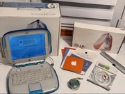 Apple iBook Clamshell Blueberry - zestaw box