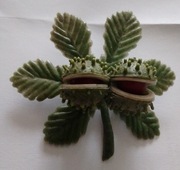 Stara Broszka PRL ,ZSRR kasztany.