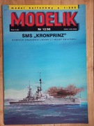 Model Kartonowy Modelik 1998\12 Krążownik liniowy SMS KRONPRINZ