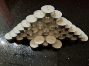 40 szt. Tealight sojowy podgrzewacz plus gratis