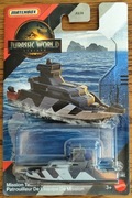 Matchbox Jurassic World Park Mission Team Patrol Craft JGK95  JGL59 1:64