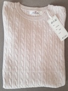 Sweterek bawełna kaszmir 