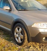 Nakładki błotnika Skoda Octavia II SCOUT 04-08r.