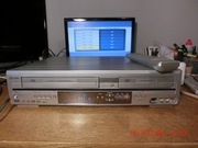 Nagrywarka DVD/VHS/HDD FUNAI z pilotem.