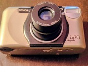 Analogowy kompaktowy aparat fotograficzny Konica Z up 70 35-70mm. 