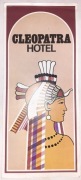 Folder reklamowy Cleopatra Hotel – Nicosia, Cypr