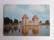 Pocztówka Wolin elewator PRL