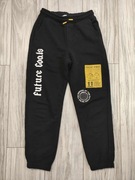 Spodnie dresowe joggery czarne  ZARA 140