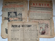 Stare gazety Kuryer / Przegląd wieczorny / Jazz / 1925-1956r. / Unikat