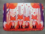 Dywanik łazienkowy z lisami