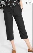 Bonprix lniane spodnie capri NOWE r. 40