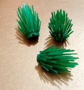 Klocek krzak zielony - 10 szt.