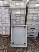 Pojemniki plastikowe 60x80 cm# skrzynki plastikowe