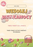 Kartka wielkanocna 1.0 (do spersonalizowania)