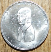 Srebrna moneta 5 marek Heinrich von Kleist