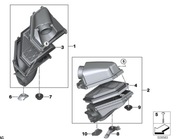 Filtr powietrza ., kierowcy 13 71 8097045 , BMW M2, M3, M4