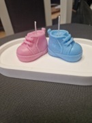 Sojowe buciki na baby shower  lub mydełko 10zl